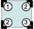 Boxecken mit dreiwertiger Syntax